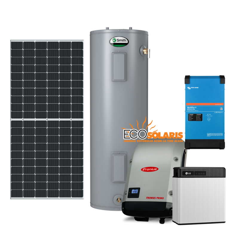Sistem fotovoltaic 10kwp Micro-Grid LG Resu 20kwh aport incalzire Sistem fotovoltaic 10kwp Micro-Grid LG Resu 20kwh aport incalzire - Panouri Fotovoltaice