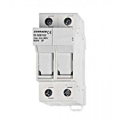 Separator sigurante ceramice fuzibile 2P 1000V