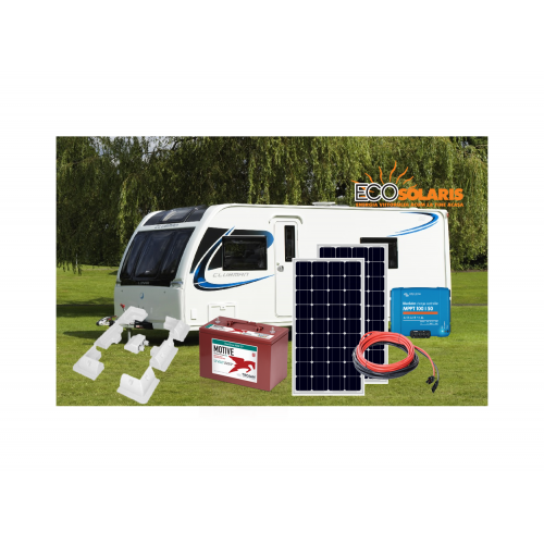 Sistem Fotovoltaic Rulota 12V 200Wp Trojan AGM, Victron Energy SmartSolar - Panouri Fotovoltaice
