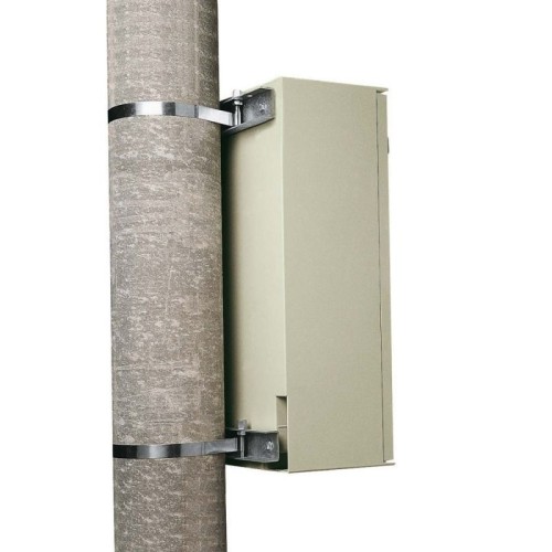 Suport metalic zincat cutie abs 40x50x20 pe stalp zincat