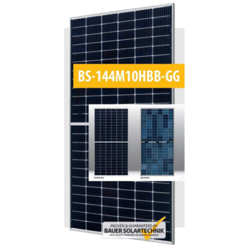 Panou Fotovoltaic Bauer BS-550-144M10HB-GG 550W Bifacial mono - Panouri Fotovoltaice