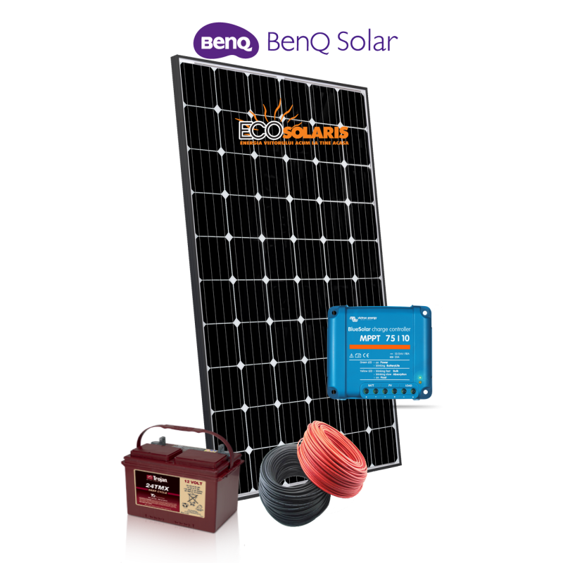 Sistem Fotovoltaic 12V Benq 300Wp Off Grid Sistem Fotovoltaic 12V Benq 300Wp Off Grid - Panouri Fotovoltaice