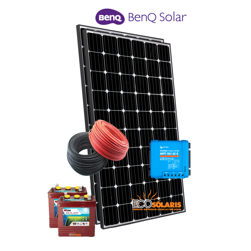 Sistem Fotovoltaic 12V Benq 600Wp Off Grid Sistem Fotovoltaic 12V Benq 600Wp Off Grid - Panouri Fotovoltaice