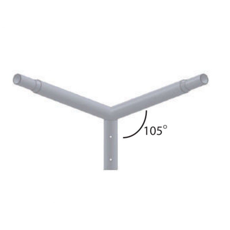 Brat pentru Stalp 4x50 cm diametru 60 Brat pentru Stalp 4x50 cm diametru 60 - Panouri Fotovoltaice