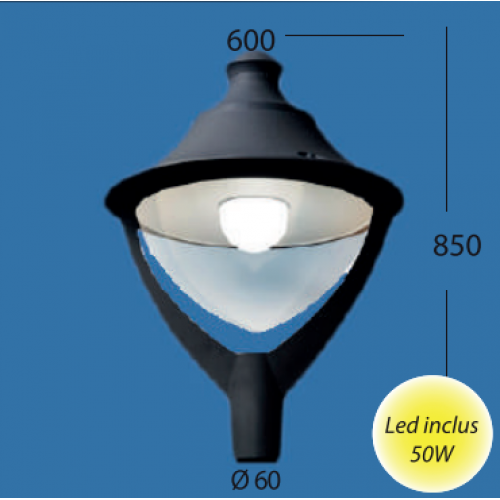 Corp de iluminat Beppe 50W - Panouri Fotovoltaice