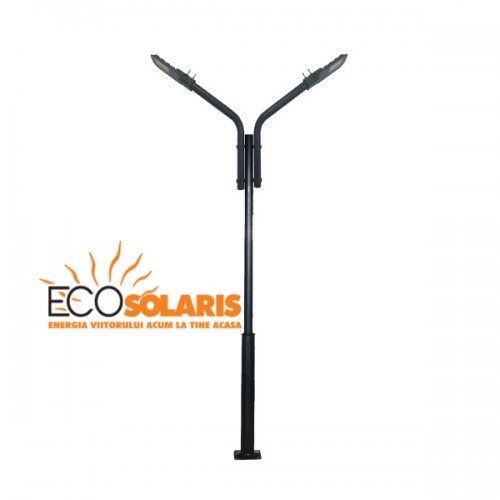 Stalp  de iluminat cu brat 50W 3m 2L/PRO STREET