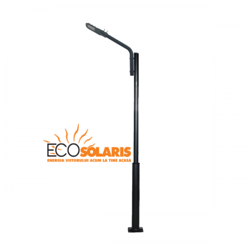 Stalp  de iluminat cu brat 100W 3m 1L/PRO STREET