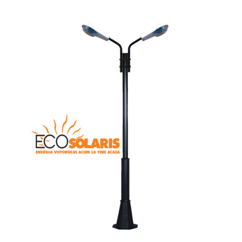 Stalp  de iluminat cu brat  3m 2L/S1