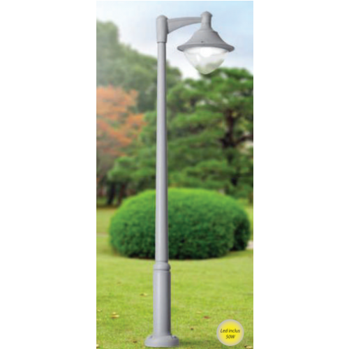 Stalp  de iluminat Vivi gri 50W 3 m 