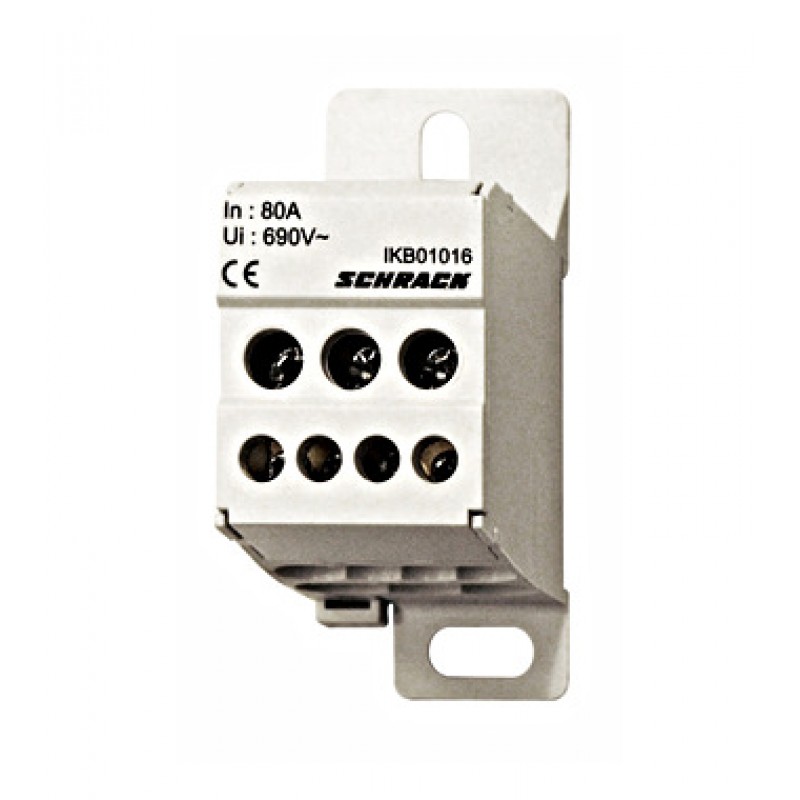 Distribuitor 1 pol 80A trifazat Distribuitor 1 pol 80A trifazat - Panouri Fotovoltaice