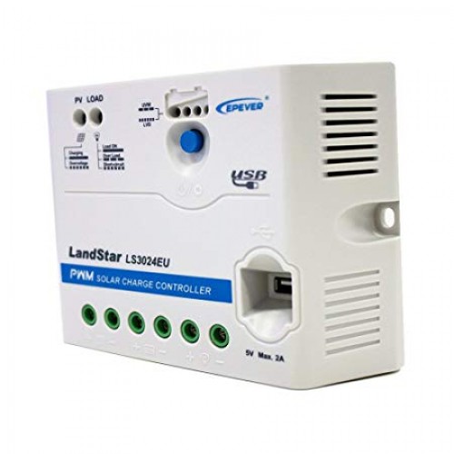 Controler PWM incarcare panou solar LS3024EU  12V / 24V 30A - Panouri Fotovoltaice