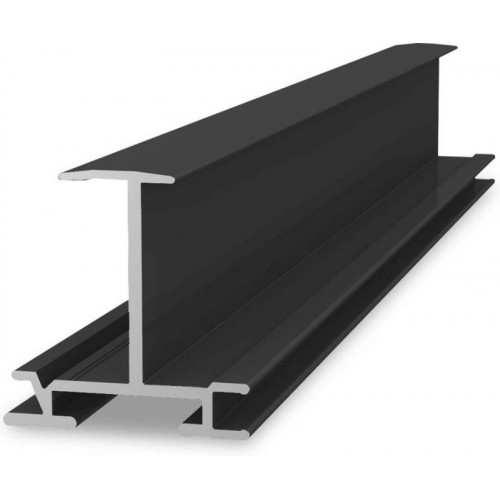 Profil aluminiu K2 510cm InsertionRail 40 negru