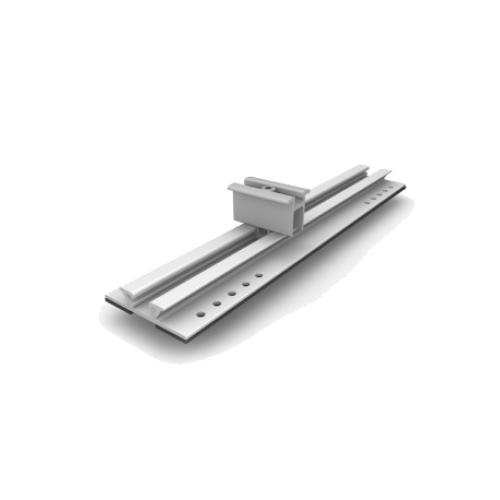 Sistem fixare panouri fotovoltaice k2 mini Rail tabla ondulata