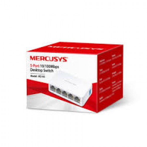 Switch Mercusys 5 porturi, 10/100Mbps - Panouri Fotovoltaice