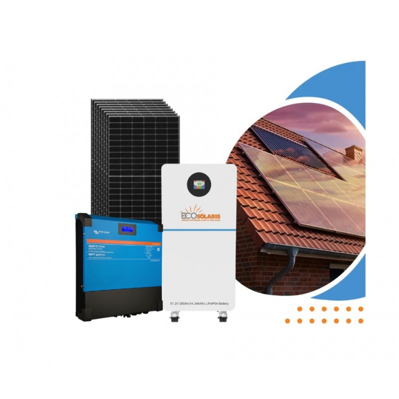 Sistem fotovoltaic 48V 6kWp Victron Energy Sistem fotovoltaic 48V 6kWp Victron Energy - Panouri Fotovoltaice