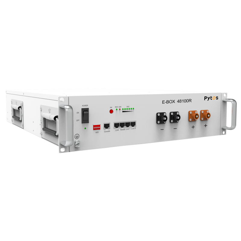 Acumulator Pytes LiFePo 5.12 kWh 48V E-BOX-48100R Acumulator Pytes LiFePo 5.12 kWh 48V E-BOX-48100R - Panouri Fotovoltaice