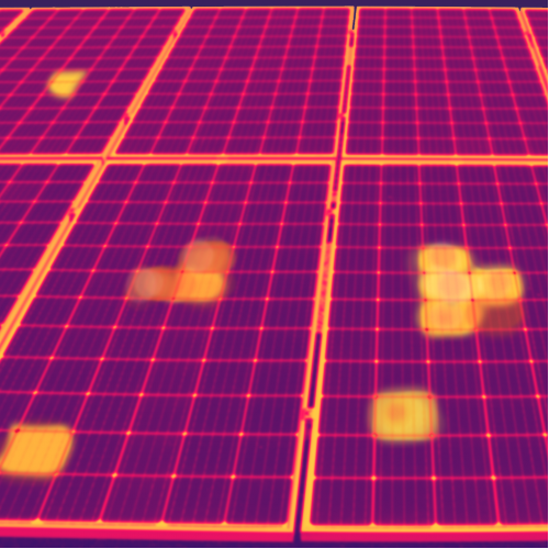 Servicii scanare a panourilor fotovoltaice cu drona termoviziune ir - Panouri Fotovoltaice