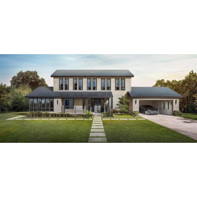 Tigle solare cu celule fotovoltaice de la Tesla - Mai ieftin decat un acoperis normal