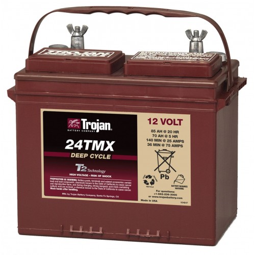 Baterie Trojan 24TMX 12V / 85A Deep Cycle Tehnologie T2 - Panouri Fotovoltaice