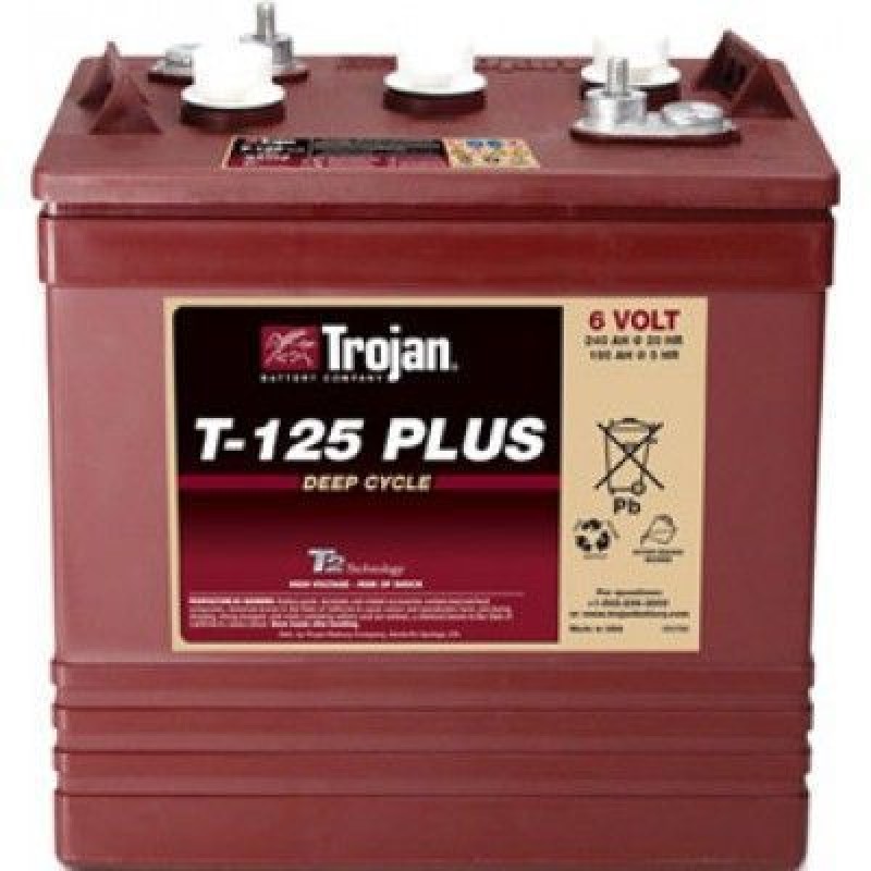 Baterie Trojan T-125 Plus 185A C5 Baterie Trojan T-125 Plus 185A C5 - Panouri Fotovoltaice