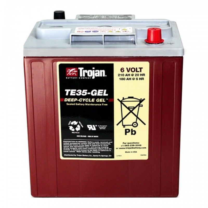 Baterie Trojan TE-35 GEL 6V Baterie Trojan TE-35 GEL 6V - Panouri Fotovoltaice