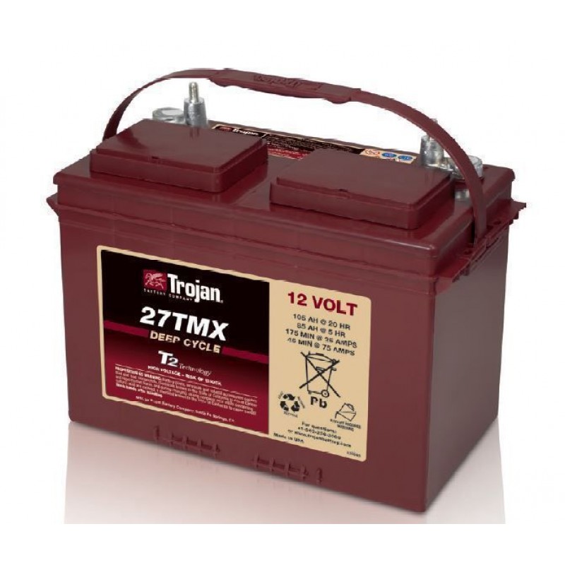 Baterie Trojan 27TMX 12V Baterie Trojan 27TMX 12V - Panouri Fotovoltaice