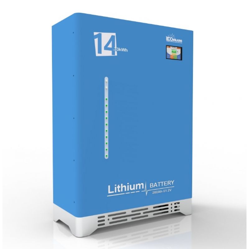 Baterie Sistem fotovoltaic LiFePo4 51.2V Blue 280Ah 14.33kWh Baterie Sistem fotovoltaic LiFePo4 51.2V Blue 280Ah 14.33kWh - Panouri Fotovoltaice