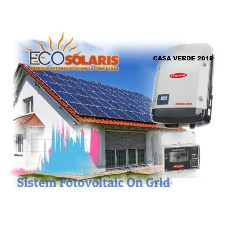 Pachet Fotovoltaic 3Kw Hibrid Fronius Casa Verde Trifazic Pachet Fotovoltaic 3Kw Hibrid Fronius Casa Verde Trifazic - Panouri Fotovoltaice
