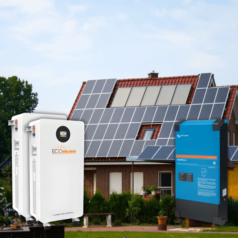 Sistem Fotovoltaic monofazic 10 kWp stocare in baterie 30kwh LifePo4 Sistem Fotovoltaic monofazic 10 kWp stocare in baterie 30kwh LifePo4 - Panouri Fotovoltaice