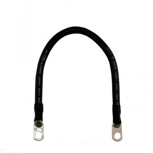 Cablu conectare baterii 100mm cu papuci din cupru lungime 30cm - Panouri Fotovoltaice