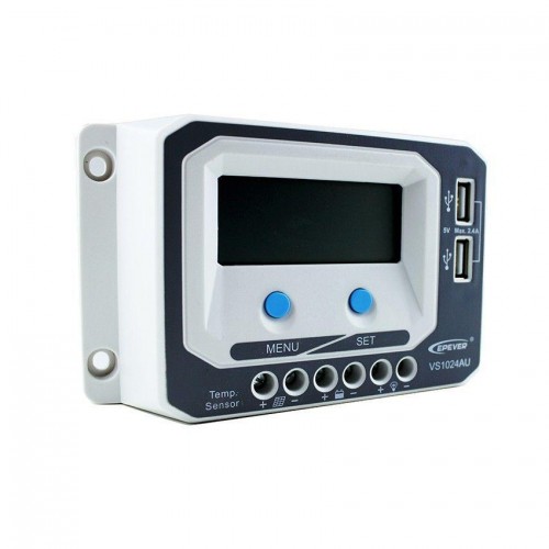 Controler solar 12-24V PWM 10A VS1024AU - Panouri Fotovoltaice