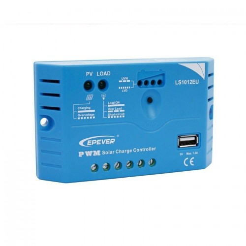 Controler solar 12V 10A PWM LS1012EU - Panouri Fotovoltaice