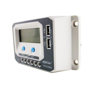 Controler solar 12-24V PWM 10A VS1024AU Controler solar 12-24V PWM 10A VS1024AU - Panouri Fotovoltaice