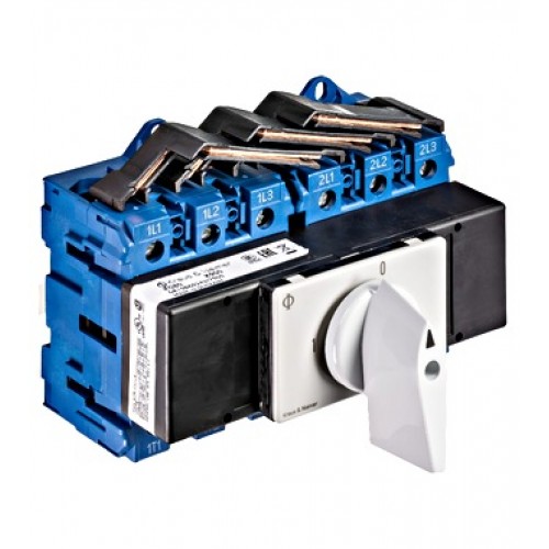 Comutator modular 3-poli, 100A, 37kW, 1-0-2 Schrack - Panouri Fotovoltaice