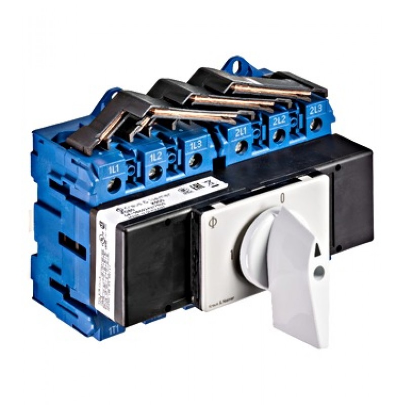 Comutator modular 3-poli, 100A, 37kW, 1-0-2 Schrack Comutator modular 3-poli, 100A, 37kW, 1-0-2 Schrack - Panouri Fotovoltaice