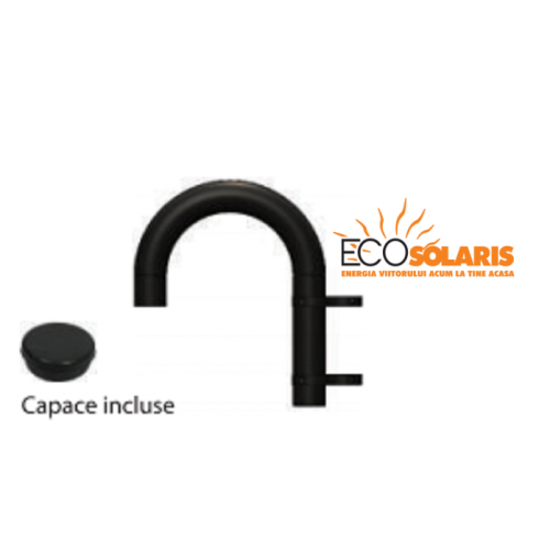 Sistem 1J 42 mm negru - Panouri Fotovoltaice