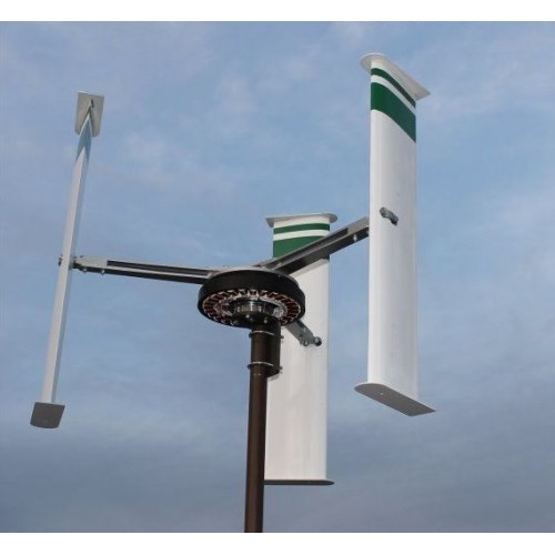 Turbina Eoliana Verticala VAWT 800Wp - Panouri Fotovoltaice