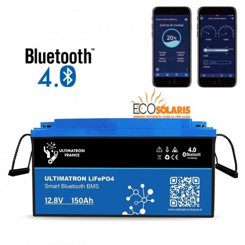 Baterie Lithium LiFePO4 ULTIMATRON 12V-150AH 