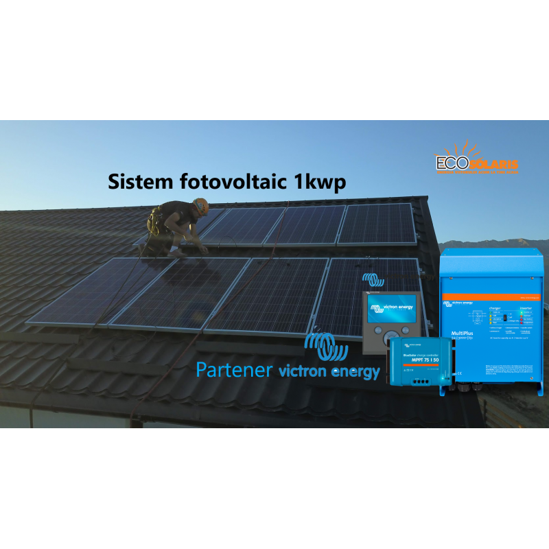 Sistem fotovoltaic 2 kWp 24V Off Grid Victron Energy Sistem fotovoltaic 2 kWp 24V Off Grid Victron Energy - Panouri Fotovoltaice