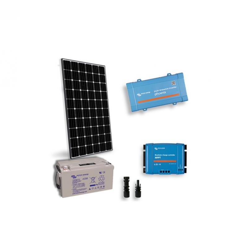 Kit solar fotovoltaic Victron Energy 900Wp / 3500Wh zi Monocristalin Kit solar fotovoltaic Victron Energy 900Wp / 3500Wh zi Monocristalin - Panouri Fotovoltaice