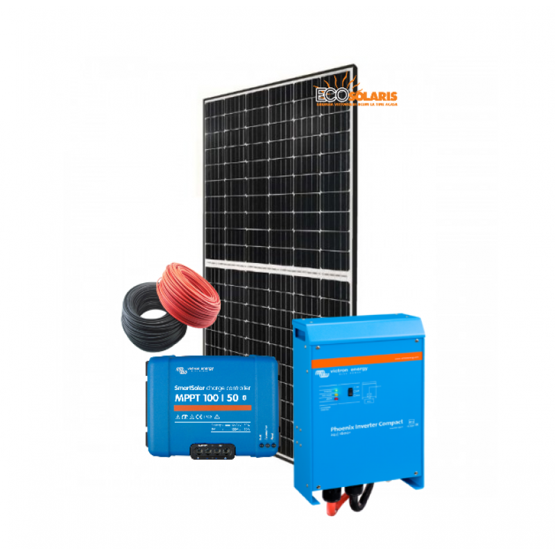Sistem fotovoltaic 2kWp / 10kW zi Off Grid 24V GEL Sistem fotovoltaic 2kWp / 10kW zi Off Grid 24V GEL - Panouri Fotovoltaice