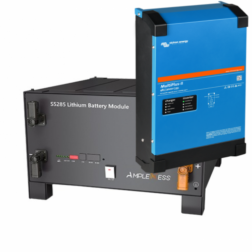 Set Invertor Multiplus 48 V  5000 VA - Baterie LiFePo 4kwh