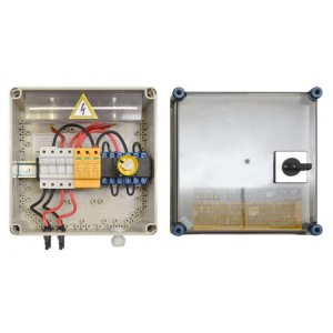 Tablou protectie fotovoltaice 2 stringuri Tablou protectie fotovoltaice 2 stringuri - Panouri Fotovoltaice