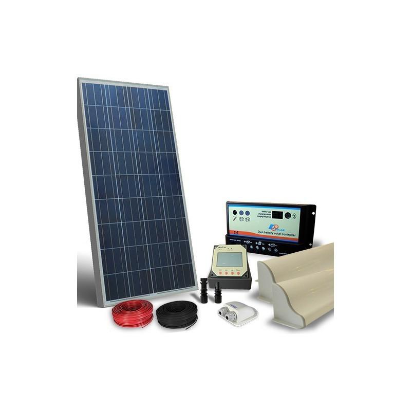KIT SOLAR FOTOVOLTAIC RULOTA 12V 130W / 780W zi PRO KIT SOLAR FOTOVOLTAIC RULOTA 12V 130W / 780W zi PRO - Panouri Fotovoltaice