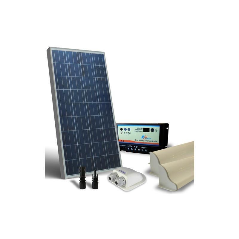 KIT SOLAR FOTOVOLTAIC RULOTA 12V 150W BASE KIT SOLAR FOTOVOLTAIC RULOTA 12V 150W BASE - Panouri Fotovoltaice