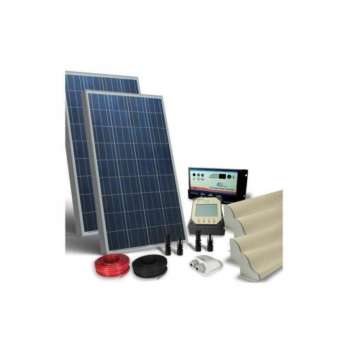 KIT SOLAR FOTOVOLTAIC RULOTA 12V 300W / 1800W zi PRO - Panouri Fotovoltaice