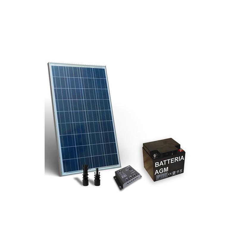 KIT SOLAR PRO 80W 12V PANOU SOLAR CONTROLER 4A-PWM BATERIE 40A 12V KIT SOLAR PRO 80W 12V PANOU SOLAR CONTROLER 4A-PWM BATERIE 40A 12V - Panouri Fotovoltaice