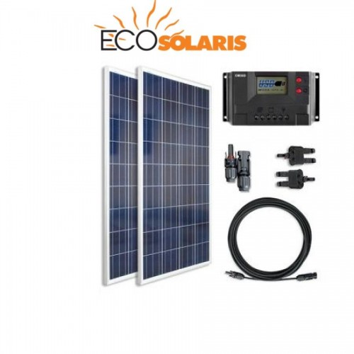 Kit fotovoltaic rulota 160W poli (960W/zi) - Panouri Fotovoltaice
