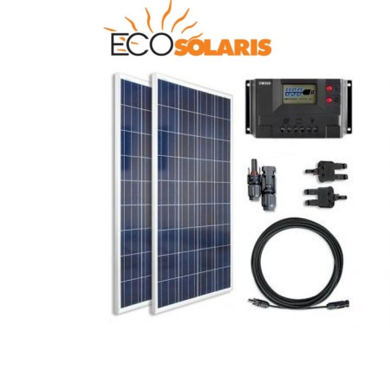 Kit fotovoltaic rulota 280W poli (1680W/zi) Kit fotovoltaic rulota 280W poli (1680W/zi) - Panouri Fotovoltaice