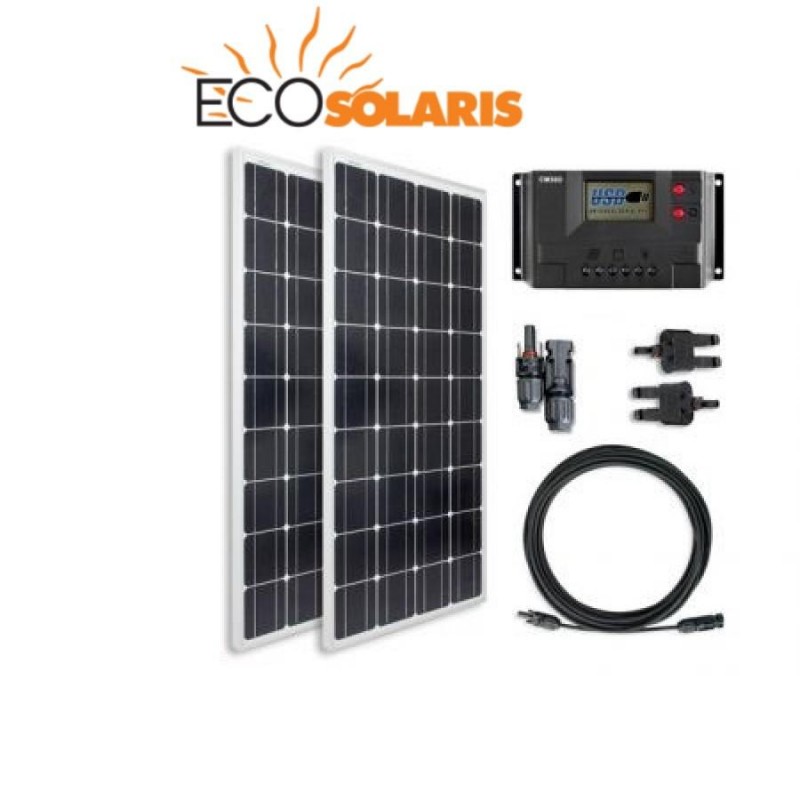 Kit fotovoltaic rulota 240W mono (1440W/zi) Kit fotovoltaic rulota 240W mono (1440W/zi) - Panouri Fotovoltaice